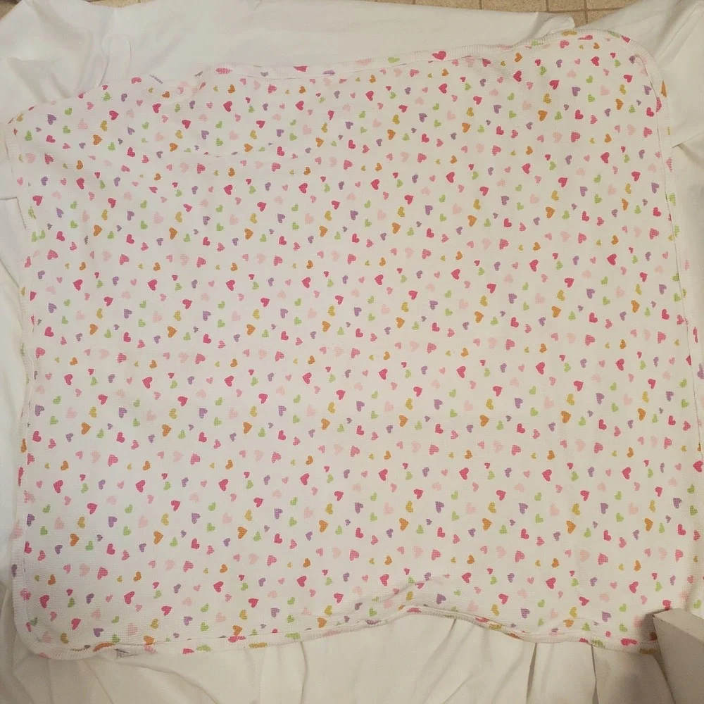 Koala Baby Heart Waffle Knit Baby Blanket Nursery